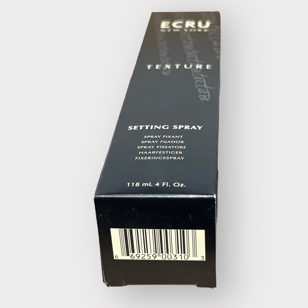 ECRU New York Texture Setting Spray 4 Fl oz NIB CASE OF 12 NIB NEW IN BOX - Picture 4 of 4